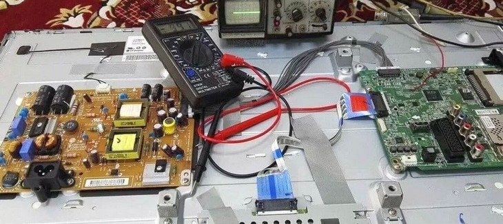 Мигает изображение на телевизоре