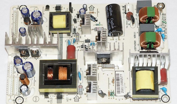 Замена блока питания телевизора